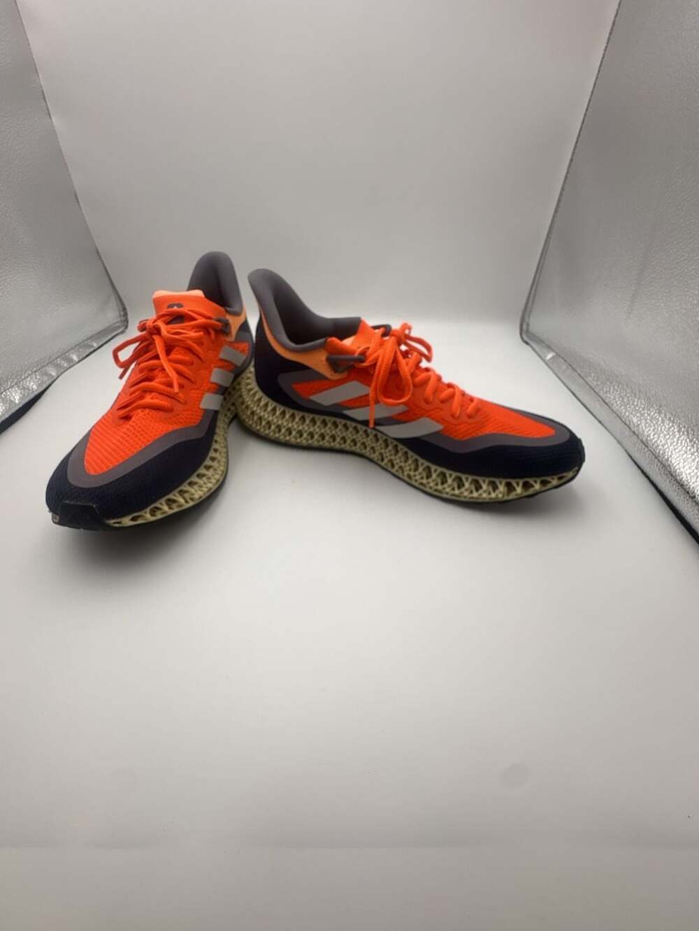 Adidas 4DFWD 2 Impact Orange/Trace Grey Running Shoes (GY8421) - Picture 8 of 13